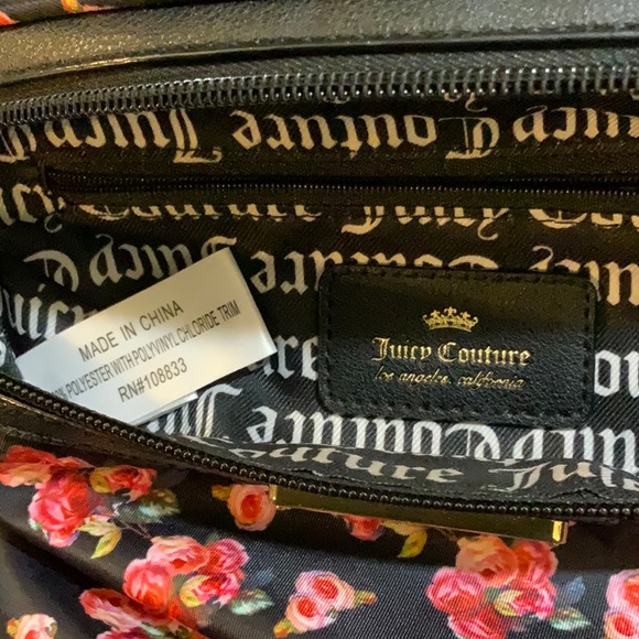 Juicy couture cross body floral pouch. - Picture 3 of 5